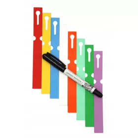    МАРКЕР ll + 8 ЦВЯТА етикети с контур за описание на растения 160x17 мм (17x160) 800