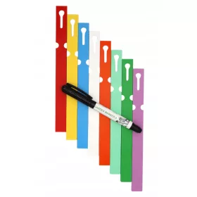    МАРКЕР ll+ Етикети 8 ЦВЯТА с примка за описание на растения 250x17 мм (17x250) 800