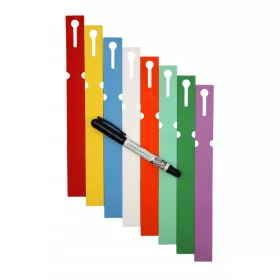    МАРКЕР ll+ Етикети 8 ЦВЯТА с примка за описание на растения 254x25 мм (25x254) 800