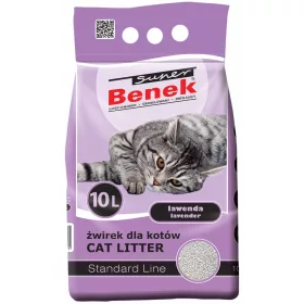    Лавандулова бентонитна постеля Super Benek 10л