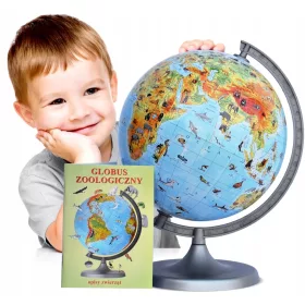    Зоологически глобус Зачем, ср. 22 см