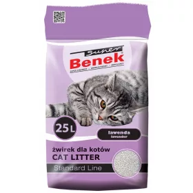    Котешка тоалетна Super Benek Lawenda 25L Purple + EBOOK