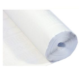   Покривка - Покривка за маса PartyPro, устойчива на петна, бяла, 1,18 х 50 м