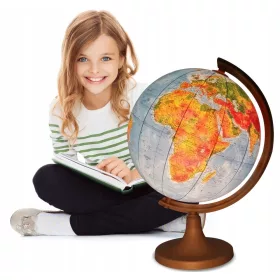    Globe Zachem политическа и физическа ср. 32 см