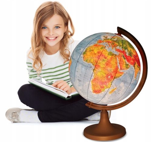  Globe Zachem политическа и физическа ср. 32 см