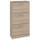  Шкаф за обувки TopEshop 60 x 116 x 28 см дъб сонома
