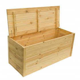   Градинска кутия за съхранение - Дървен градински сандък 300л