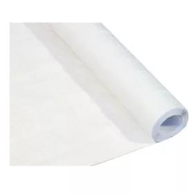   Покривка - Правоъгълна хартиена покривка Socio unico, бяла, 120x800 см