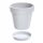  Саксия Lofly 24,8 cm x 24,8 x 35,2 cm диаметър 24,8 cm пластмасова бяла