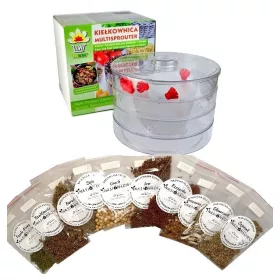    КУТИЯ ЗА КАЛЪНЕ + 10 Опаковки Семена за КЪЛЪНКИ