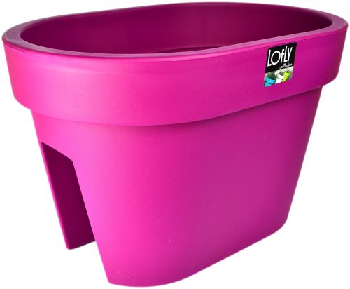  Саксия Prosperplast 40 см х 27 х 25 см, пластмаса, нюанси на розово