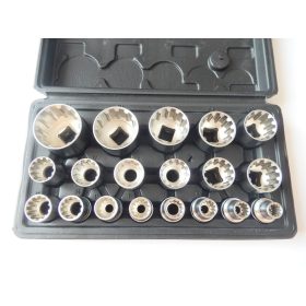    Шестоъгълни шлицови гнезда SilverTools SK-019-02