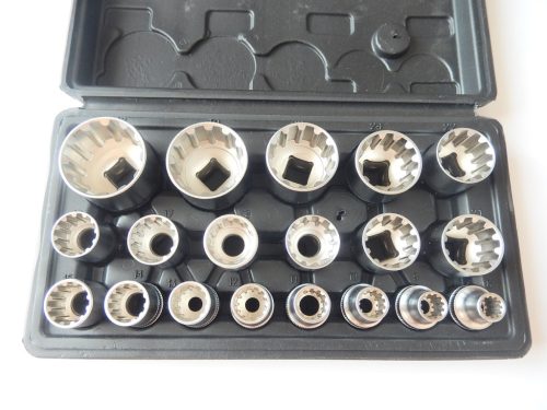  Шестоъгълни шлицови гнезда SilverTools SK-019-02