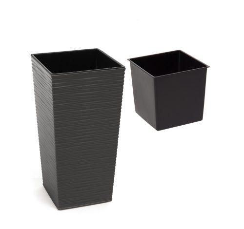  Lamela LA589-50 саксия 25 x 25 x 46,5 см графит