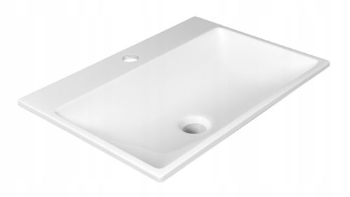 Правоъгълен умивалник за плот Konglomerat Design Slim