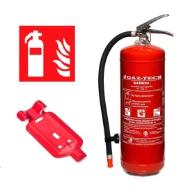   Прахов пожарогасител Gaz-tech GP-6x ABC ES 6 кг