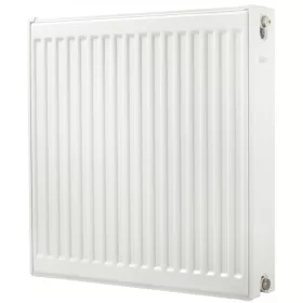   Стоманен панелен радиатор Diamond 1250 W бял 600 x 600 x 108 mm - странична връзка