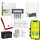 Алармена централа с антена Satel Perfecta 16 SET-A + 8 други продукта