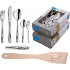   Комплект прибори за хранене - Комплект прибори Amefa Whisper, неръждаема стомана 18/0, без съдържание на никел, 60 бр.