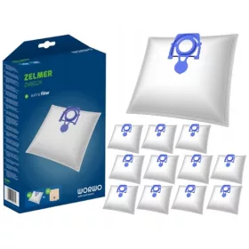    Синтетична торбичка за прахосмукачка ZMB02K 12 бр.