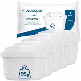    Филтърна вложка за кана Wessper AquaMax 5 бр.