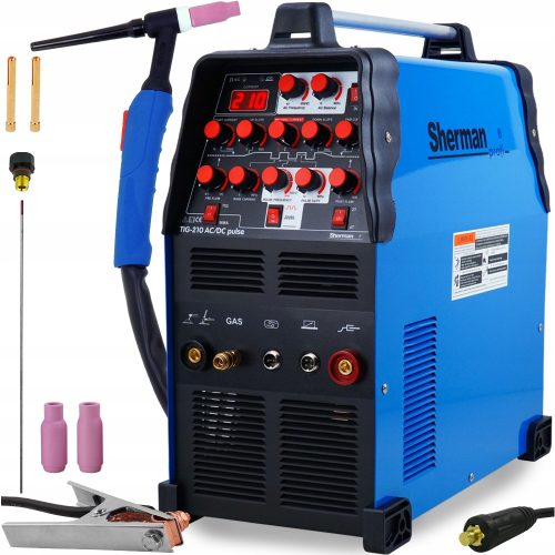  TIG AC/DC Sherman 210 Puls 200A 2в1 ММА заварчик