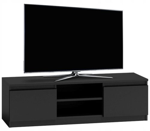  Стоящ ТВ шкаф TopEshop 120x36x40 см, черен мат