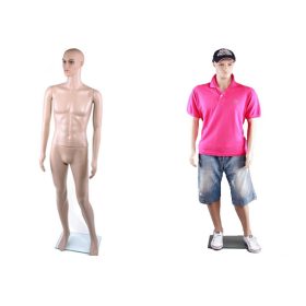 M2 бежов мъжки витринен манекен