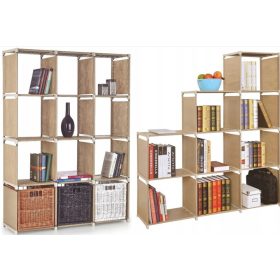    Мебелен рафт Halmar 105 см x 142 см x 29 см нюанси на бежово