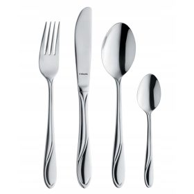   Комплект прибори за хранене - Комплект прибори за хранене Amefa WHISPER 1405 WAVE, НЕРЪЖДАЕМА ИНОКС, БЕЗ НИКЕЛ, 48 бр.