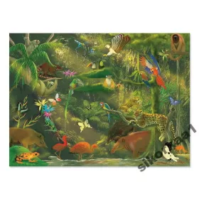    ПЪЗЕЛ MELISSA DOUG ПОД КОРОНИТЕ НА ДЪРВЕТА 500 бр.