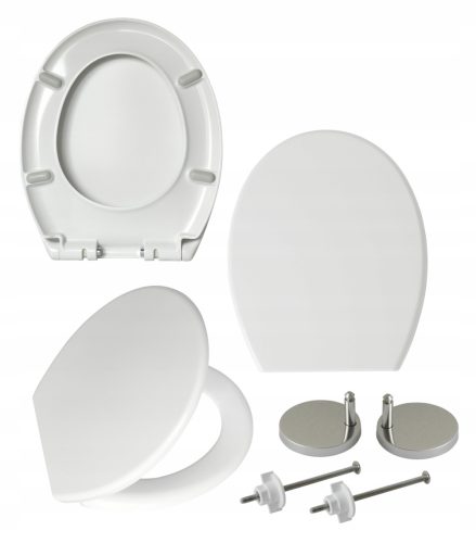 Тоалетна седалка Estiva DDW0014, бял дуропласт
