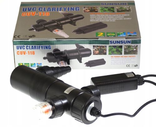  Sunsun CUV-118 UV стерилизатор за езерце и аквариум 18W