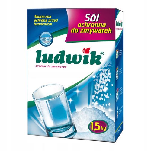  Ludwik дребнозърнеста сол за съдомиялна 1,5 кг