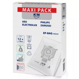    EP-BAG MAXI Синтетична торбичка за прахосмукачка, 12 бр.