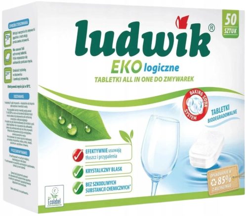  Ludwik екологични таблетки за съдомиялна 50 бр.