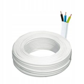   Плосък електрически кабел, монтаж YDYp SK 3 x 1.5