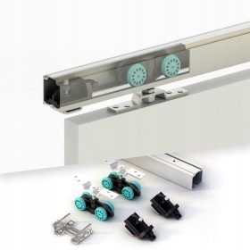   Стенна и таванна система за плъзгащи се врати 90 см Tycho 1,8 м