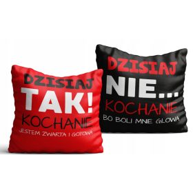   Възглавница - Правоъгълна възглавница Свети Валентин 40 х 40 см