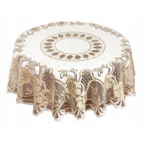   Покривка - Устойчива на петна покривка 90 см х 90 см кръг