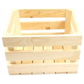    ДЕКОРАТИВНА ДЪРВЕНА КУТИЯ РЕНДОСАНА 30х25х20