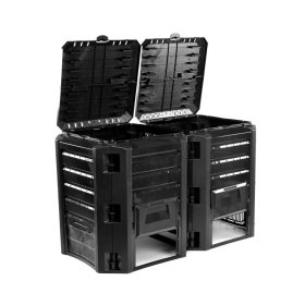   Компостер с 2 купи Prosperplast IKLM800C-S411 800 л черен