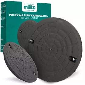   Капак за гофрирана тръба Millto ML020103001-V01 31,5 cm
