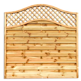   ПЕРГОЛА ОГРАДА С ДВОЙНИ ВЪЛНИ ЛУКС ВЕРСИЯ ЗА ВИНТОВЕ