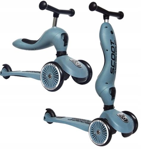  Триколесен скутер 2в1 Scoot and Ride Highwaykick 1, син