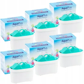    Филтърна вложка за кана AquaPlus Тип: Dafi Unimax, Aquaphoor Maxfor, Brita Maxtra+ 6 бр.
