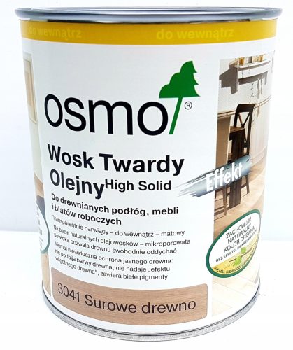 Масло с твърда вакса Osmo raw wood 3041 10 L