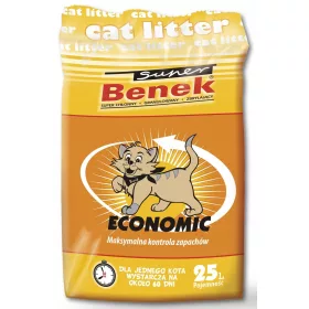    SUPER BENEK Икономична ароматизирана котешка тоалетна 25л