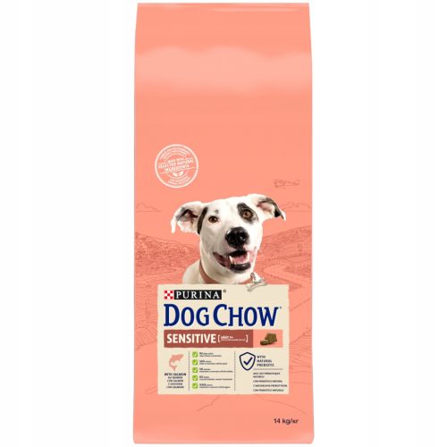  Суха храна Dog Chow сьомга 14 кг