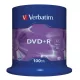  DVD диск Verbatim DVD+R 4.7 GB 100 бр.
